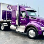 Adia Trucking Purple Truck