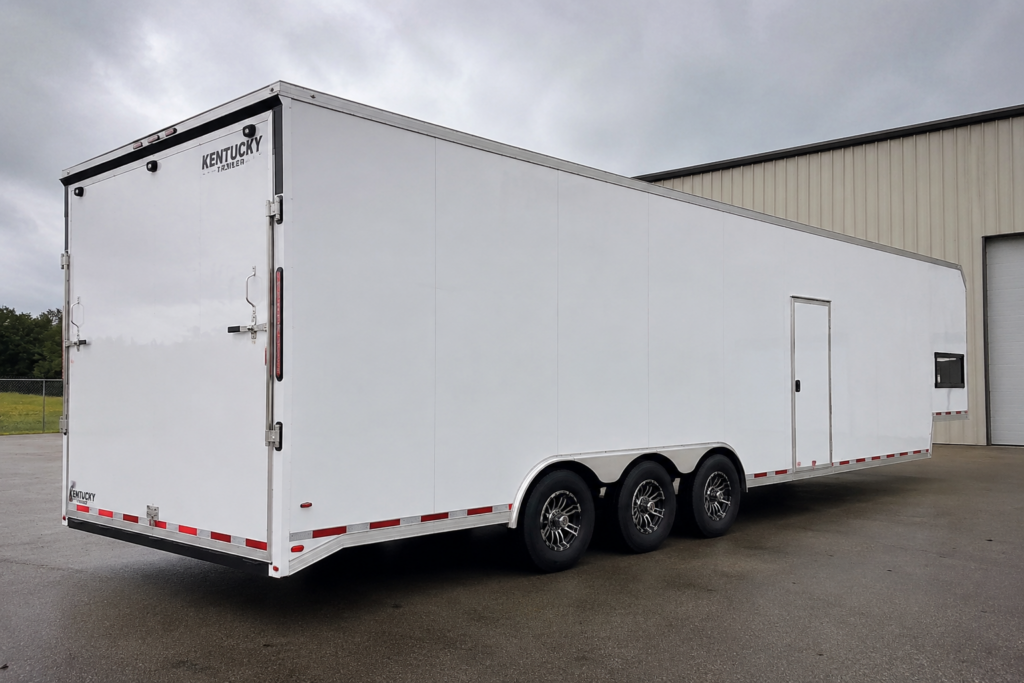 white kentucky trailer